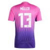 Original Fußballtrikot Deutschland Muller 13 Auswärtstrikot EURO 2024 Für Herren